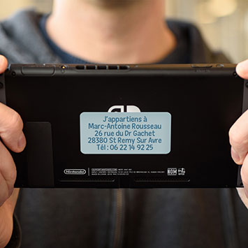 Autocollants adresses 5 lignes