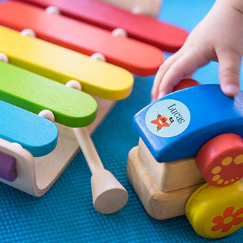 Autocollants ronds 1 ligne