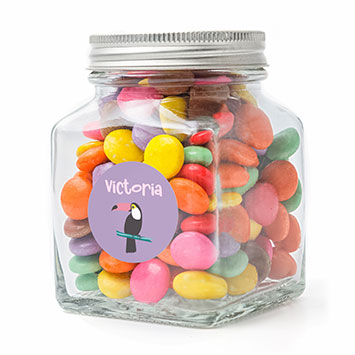 Autocollants ronds 1 ligne