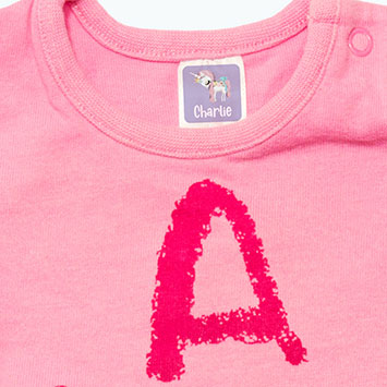 Étiquettes autocollantes vêtements carrées