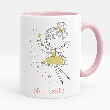 Mug - Tasse personnalisée - Fée