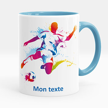 Mug - Tasse personnalisée - Footballeur