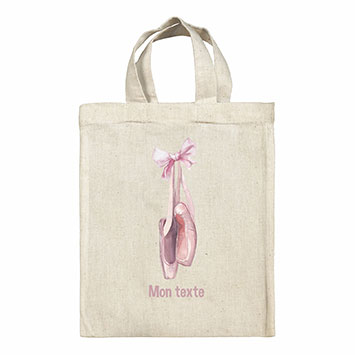 Sac Tote bag lunch box personnalisé - Ballerines danseuses