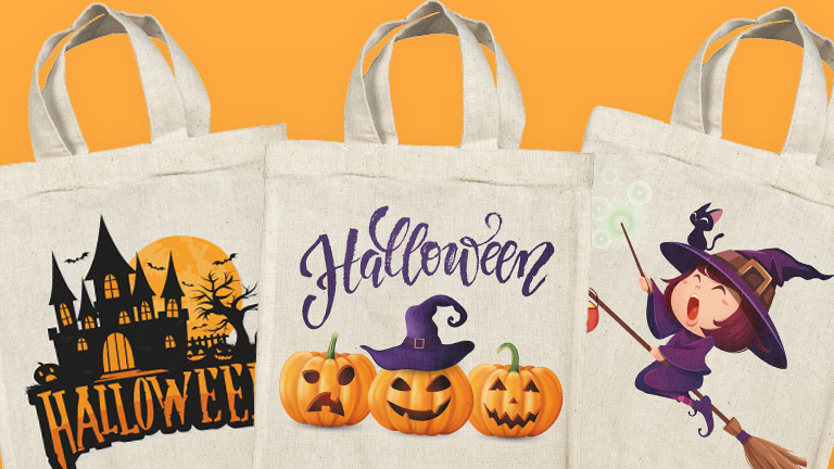 Sacs d'Halloween personnalisables