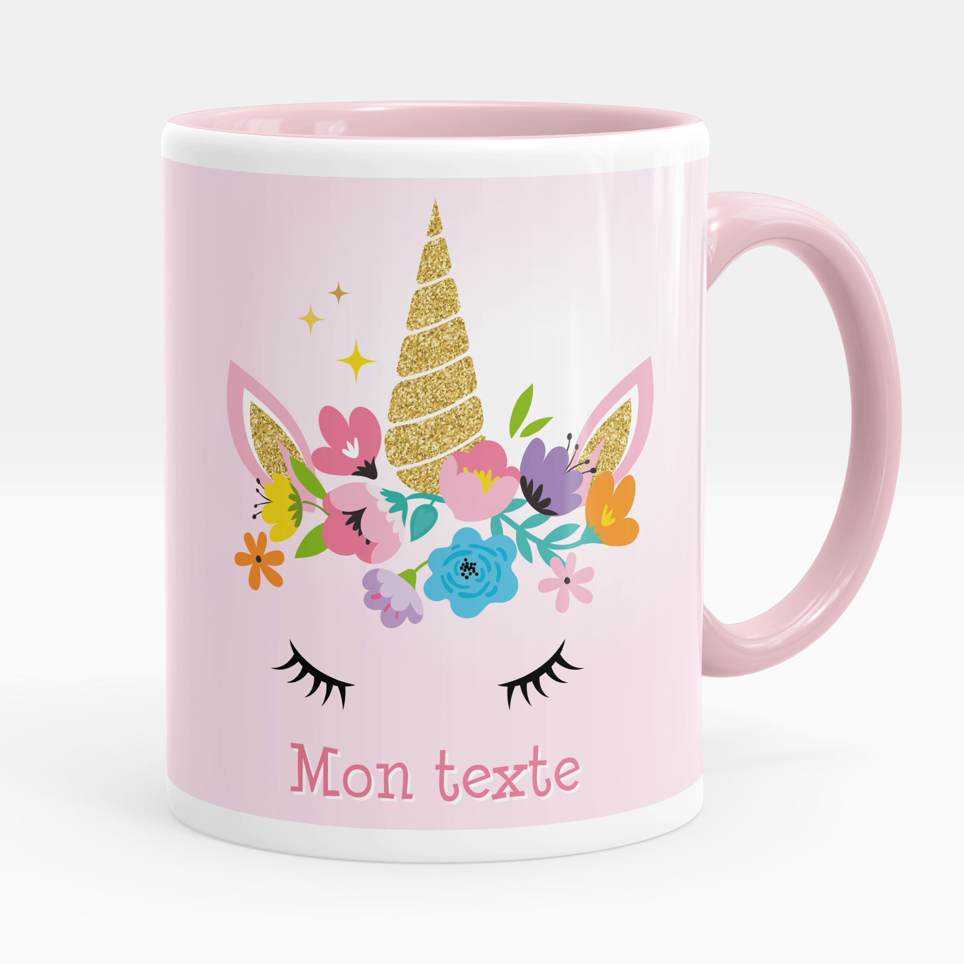 Le Mug Licorne sur un nuage pour enfant pour faire comme les