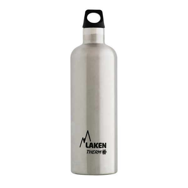 gourdes isothermes laken 0.75 litre pour hommes - femmes et enfants couleur inox