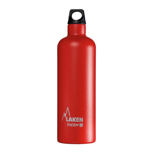 gourdes isothermes laken 0.75 litre pour hommes - femmes et enfants couleur rouge