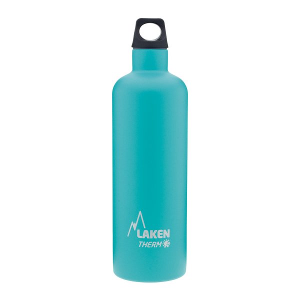 gourdes isothermes laken 0.75 litre pour hommes - femmes et enfants couleur turquoise