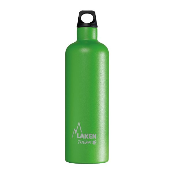 gourdes isothermes laken 0.75 litre pour hommes - femmes et enfants couleur verte