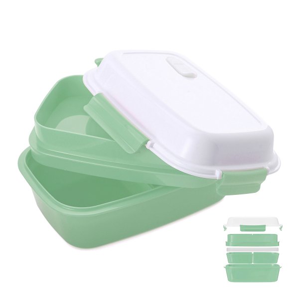 Lunch box - bento - boite à repas isotherme couleur vert