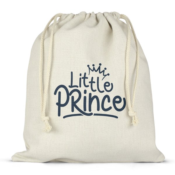 Sac à ficelles ou cordon pour lunch box - bento - boite à repas motif little prince