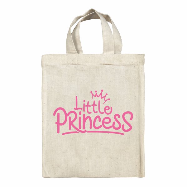 Sac tote bag enfant pour lunch box - bento - boite à repas motif Little Princess