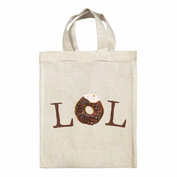 Sac tote bag enfant pour lunch box - bento - boite à repas motif LOL