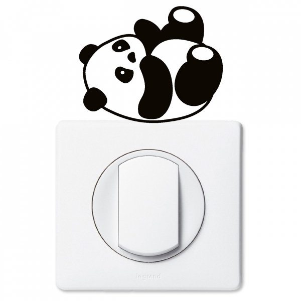 Stickers Prises et Interrupteurs - Panda